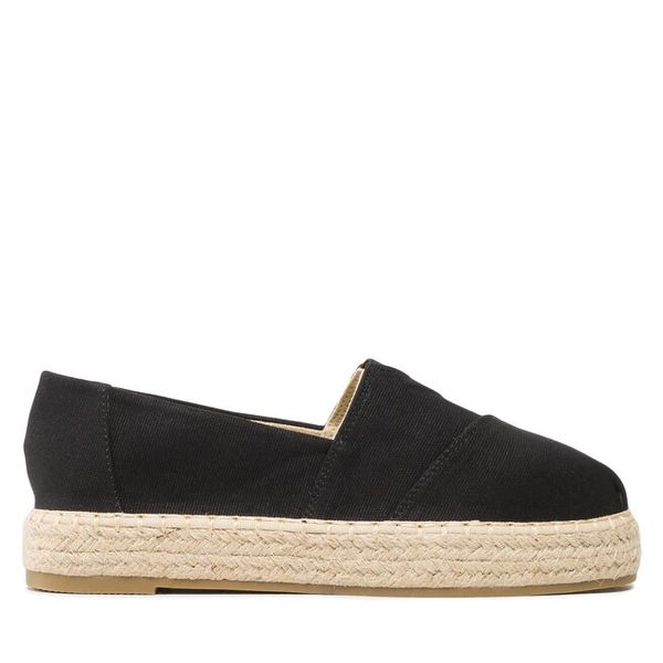 Espadryle Jenny Fairy. Czarne espadryle damskie Jenny Fairy, bez wzorów, bez obcasa. Za 89.99 zł.