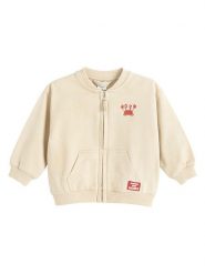 COOL CLUB Bluza w kolorze beżowym rozmiar: 92. Brązowe bluzy i bluzki niemowlęce COOL CLUB, bez wzorów, z bawełny, bez ramiączek, bez kaptura. Za 49.95 zł.