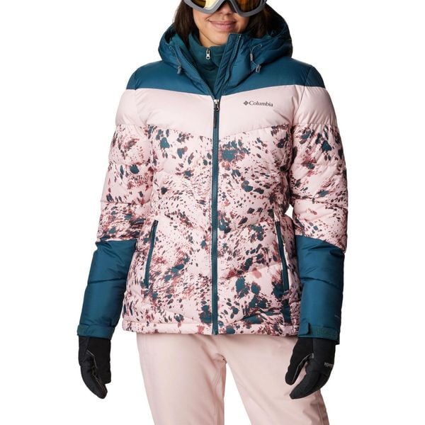 Damska kurtka narciarska Columbia Abbott Peak Insulated. Czerwone kurtki damskie Columbia, xs, bez wzorów, bez kaptura, narciarskie. W wyprzedaży za 849.00 zł.