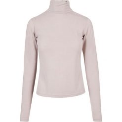 Damska bluza z długim rękawem z golfem z modalu Urban Classics. Szare bluzy bez kaptura damskie Urban Classics. Za 142.00 zł.