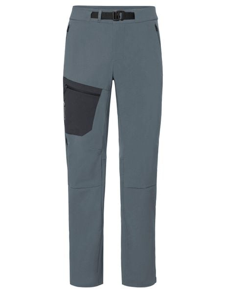 Spodnie męskie Badile Pants III. Szare spodnie materiałowe męskie Vaude, bez wzorów, z materiału. Za 729.00 zł.