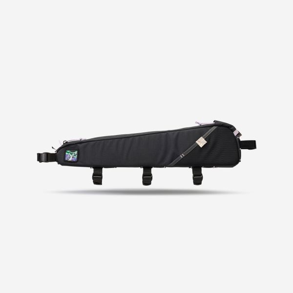 Torba rowerowa do bikepackingu Rockrider ADVT 500 na górną rurę ramy 1,4 l. Czarne torebki klasyczne damskie ROCKRIDER, bez wzorów, z materiału, bez dodatków. Za 119.99 zł.