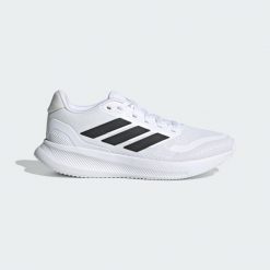 Buty Runfalcon 5. Białe obuwie do biegania damskie Adidas. Za 177.99 zł.