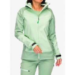 Kurtka softshell damska Vaude All Year Elope Softshell Jacket. Zielone kurtki damskie Vaude, bez wzorów, z softshellu, bez kaptura. Za 560.99 zł.