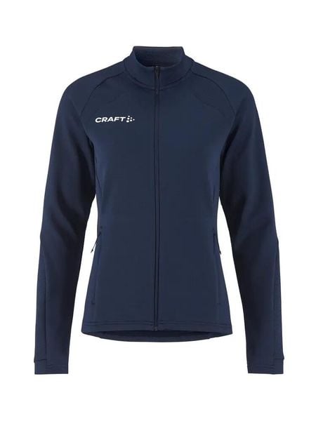 Craft Kurtka Extend 2.0 Full Zip W - Elastyczna midlayer, Navy. Niebieskie kurtki damskie Craft, xl, bez wzorów, z elastanu, bez kaptura. Za 375.15 zł.