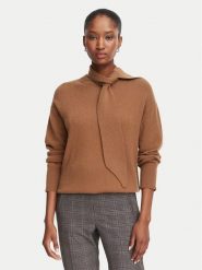 Marella Sweter Giochi 2623366174 Brązowy Regular Fit. Brązowe swetry klasyczne damskie Marella, s, z kaszmiru, bez kołnierzyka. Za 1,189.00 zł.