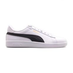 Buty PUMA Smash 3.0 L 39098711 białe. Białe buty sportowe na co dzień męskie z gumy, bez zapięcia. Za 338.40 zł.
