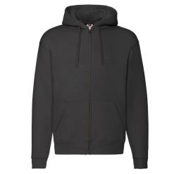 Bluza Męska Premium Z Pełnym Zamkiem Błyskawicznym. Czarne bluzy bez kaptura męskie Fruit of the Loom, m. Za 132.99 zł.