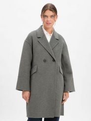 Opus Płaszcz wełniany Kobiety szary, 42. Szare płaszcze damskie Opus, bez wzorów, z wełny. Za 549.95 zł.