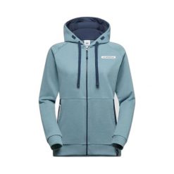 Damska bluza z kapturem na zamek La Sportiva Kaos. Niebieskie bluzy z kapturem damskie La Sportiva, l, z poliamidu. Za 361.00 zł.