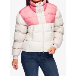 Kurtka ocieplana damska Columbia Pike Lake II Cropped Jacket. Białe kurtki damskie Columbia, bez wzorów, bez kaptura. Za 438.99 zł.