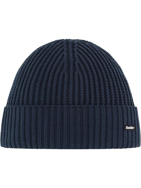 Eisbär Czapka "Nordic" w kolorze granatowym rozmiar: onesize. Niebieskie czapki zimowe damskie Eisbar, z wełny. Za 152.98 zł.