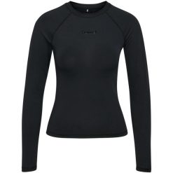 Damska koszulka z długim rękawem Hummel Prima. Czarne t-shirty damskie HUMMEL, l, bez wzorów, z materiału, bez kołnierzyka. Za 193.50 zł.