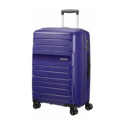 American Tourister Sunside 51G-41-002 (granatowy). Niebieskie walizki AMERICAN TOURISTER, bez wzorów. Za 379.00 zł.