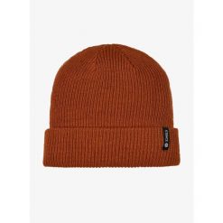 Czapka zimowa Stance Icon 2 Beanie - rust. Brązowe czapki męskie Stance, na zimę, bez wzorów, sportowe. Za 71.99 zł.