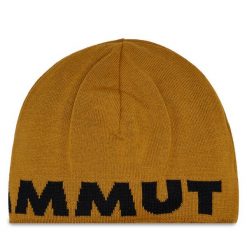 Czapka Mammut. Brązowe czapki męskie Mammut, bez wzorów, sportowe. Za 229.99 zł.