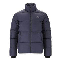 Kurtka puchowa Whistler Floter. Niebieskie kurtki męskie WHISTLER, m, bez wzorów, z puchu, bez kaptura, narciarskie. Za 336.50 zł.