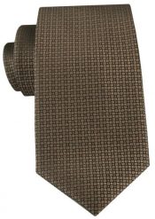 Męski Krawat - Jasny Brąz w Drobny Wzór - Angelo di Monti. Krawaty i muchy męskie Angelo di Monti, bez wzorów, z tkaniny, eleganckie. Za 49.99 zł.