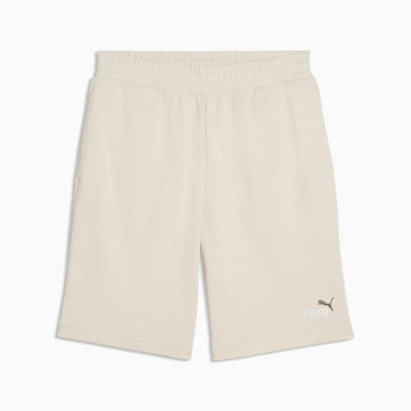 Spodenki sportowe męskie Puma ESS 2 COLOR NO.1 LOGO 10" TR 68471588. Brązowe szorty męskie Puma, m, z bawełny. Za 108.13 zł.