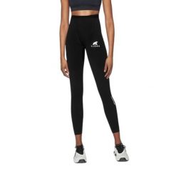 Damskie legginsy do biegania. Czarne legginsy damskie FJORK MERINO, l, bez wzorów, z elastanu. Za 359.00 zł.