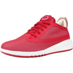 Buty GEOX D AERANTIS C Czerwony. Czerwone obuwie trekkingowe damskie Geox. Za 300.99 zł.