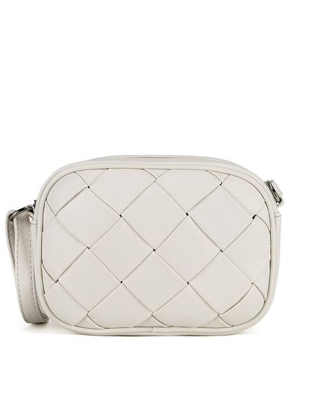 JENNY Torebka JNY-M-019-07 Biały. Białe listonoszki damskie Jenny, bez wzorów, bez dodatków. Za 99.99 zł.