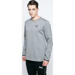 Puma - Bluza. Szare bluzy bez kaptura męskie Puma, l, z bawełny. W wyprzedaży za 139.90 zł.