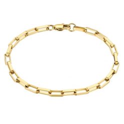 True Rebels Bransoletka ze Stali Nierdzewnej w zlotym Bransoletki 1 ct Męskie. Żółte biżuteria dla mężczyzn True Rebels, pozłacane. Za 129.99 zł.