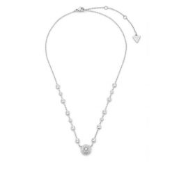 Naszyjnik Guess. Szare naszyjniki damskie Guess, srebrne. Za 315.99 zł.