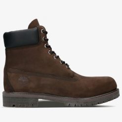 Trapery męskie TIMBERLAND Premium 6 Inch Boot. Brązowe buty zimowe męskie Timberland, z gumy, bez zapięcia. Za 809.99 zł.