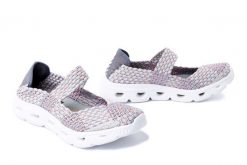 ROCK SPRING DJANGO grey brix, półbuty letnie damskie. Szare półbuty damskie Rock Spring, bez wzorów, rockowe, bez obcasa. Za 175.92 zł.