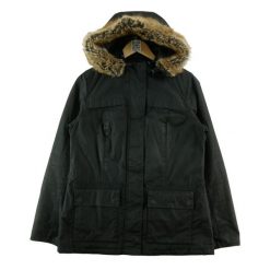 Second life - Parka damska Barbour Ellen Wax ciré Y2K - Stan bardzo dobry. Czarne parki damskie Barbour, l, bez wzorów, z tkaniny. Za 425.96 zł.