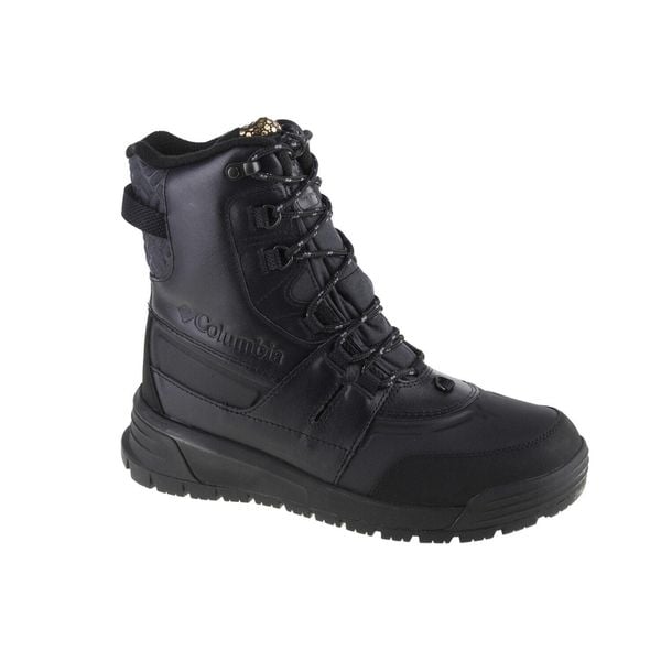 Buty trekkingowe męskie, Columbia Bugaboot Celsius Plus. Czarne buty trekkingowe męskie Columbia, bez zapięcia, trekkingowe. Za 499.99 zł.