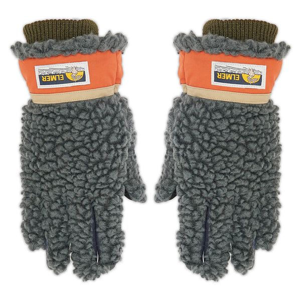 Rękawiczki Męskie Elmer. Brązowe rękawiczki męskie Elmer, bez wzorów, z dzianiny. Za 239.99 zł.