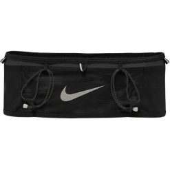 Pasek hydracyjny Nike. Czarne paski męskie Nike, bez wzorów, sportowe. Za 210.75 zł.