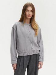 Pieces Kurtka bomber Annie 17150150 Szary Regular Fit. Szare kurtki damskie Pieces, m, bez wzorów, z syntetyku, bez kaptura. Za 169.99 zł.