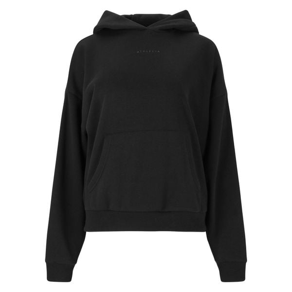Bluza damska z kapturem Athlecia Ruthie. Czarne bluzy sportowe damskie Athlecia, z bawełny. Za 183.00 zł.