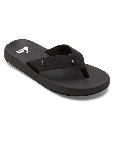 Klapki plażowe dla Mężczyzn RIVI. Czarne klapki i japonki męskie Quiksilver, z gumy. Za 153.40 zł.