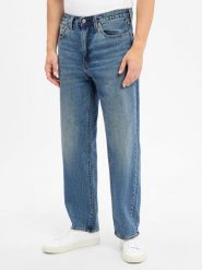 Levi's Dżinsy - 568 Loose Straight Mężczyźni Bawełna niebieski, 34-32. Niebieskie jeansy męskie Levi's. Za 379.95 zł.