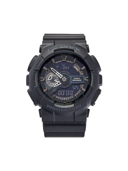 G-Shock Zegarek GA-110-1BER Czarny. Czarne zegarki męskie G-Shock. Za 549.99 zł.