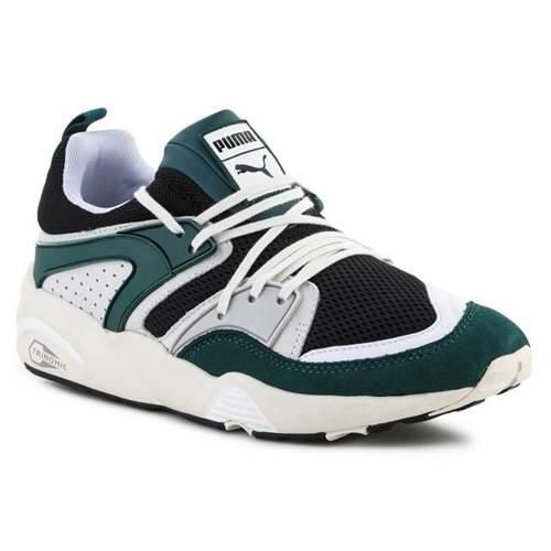 Buty do chodzenia męskie Puma Blaze Of Glory Prm M. Zielone buty sportowe na co dzień męskie Puma, z materiału, bez zapięcia, trekkingowe. Za 579.00 zł.