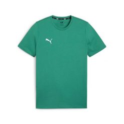Koszulka Puma Team Goal. Zielone t-shirty sportowe męskie Puma, s, bez ramiączek, do piłki nożnej. Za 191.00 zł.
