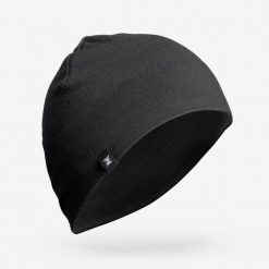 Czapka trekkingowa Forclaz MT500 merino. Brązowe czapki męskie FORCLAZ, bez wzorów, z materiału, sportowe. Za 59.99 zł.