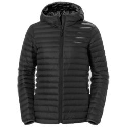 Damska ocieplana kurtka z kapturem Helly Hansen Sirdal. Czarne kurtki damskie Helly Hansen, l, bez wzorów, z nylonu, z kapturem. Za 421.92 zł.