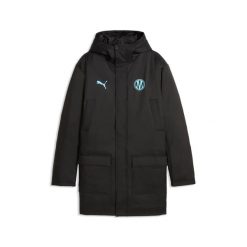 Parka Treningowa OM 2026/27. Czarne parki męskie Puma, l, bez wzorów. Za 693.00 zł.