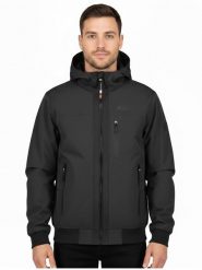 Geographical Norway Kurtka przejściowa "Bagamon" w kolorze czarnym rozmiar: 3XL. Czarne kurtki męskie Geographical Norway, xl, bez wzorów, bez kaptura. Za 161.73 zł.