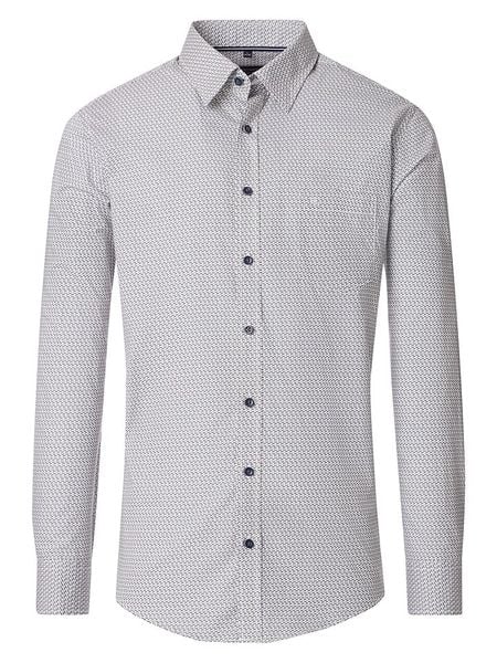 CASAMODA Koszula - Casual fit - ze wzorem rozmiar: XL. Koszule męskie CASAMODA, xl, bez wzorów, z bawełny, bez kołnierzyka, bez ramiączek. Za 83.03 zł.