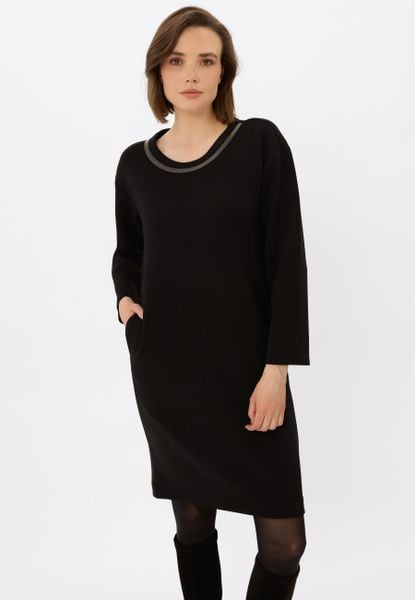 Czarna sukienka G-DEVA. Czarne sukienki damskie Volcano, na co dzień, s, bez wzorów, z elastanu, casualowe, bez kołnierzyka, bez ramiączek, proste. Za 189.99 zł.