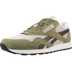 Buty REEBOK 100245059R Zielony. Zielone buty trekkingowe męskie Reebok, ze skóry, bez zapięcia, trekkingowe. Za 336.99 zł.