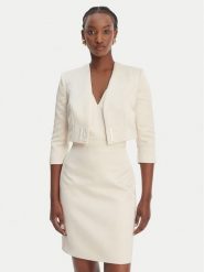 Elisabetta Franchi Sukienka koktajlowa TB-001-61E2-V550 Écru Regular Fit. Sukienki damskie Elisabetta Franchi, bez wzorów, z syntetyku, wizytowe, bez kołnierzyka, bez ramiączek. Za 2,339.00 zł.